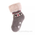 Custom Kids Fleece Fleece Dicke Slipper Socken